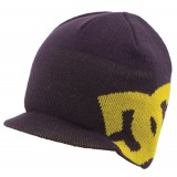 DC SHOES BIG STAR VISOR BEANIE PURPLE VELVET