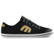 Etnies chaussures baskets femme VANAH SHOES LADY BLACK / WHITE / YELLOW