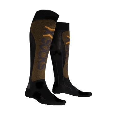 Chaussettes de ski : X-Socks X FACTOR NOIR / ORANGE
