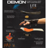 Demon flexmeter wrirst guard double black D3o