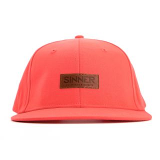 Sinner CAP SINNER AMS EXQ. / Neon coral / STRAPBACK