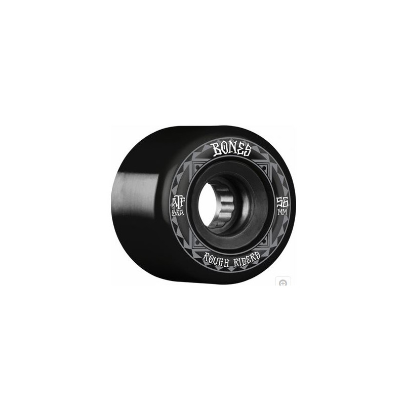 Bones Roues (jeu de 4) ATF 56MM RoughRiders Runners Black