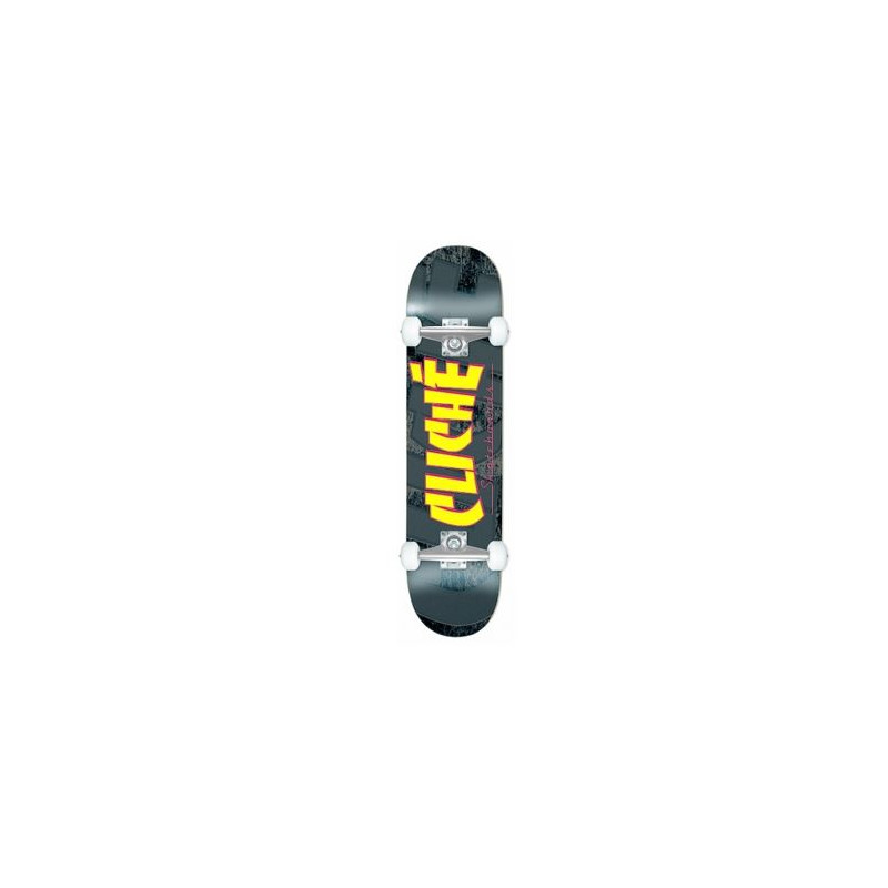 Planche de Skateboard complete Banco yellow black 7.0*29