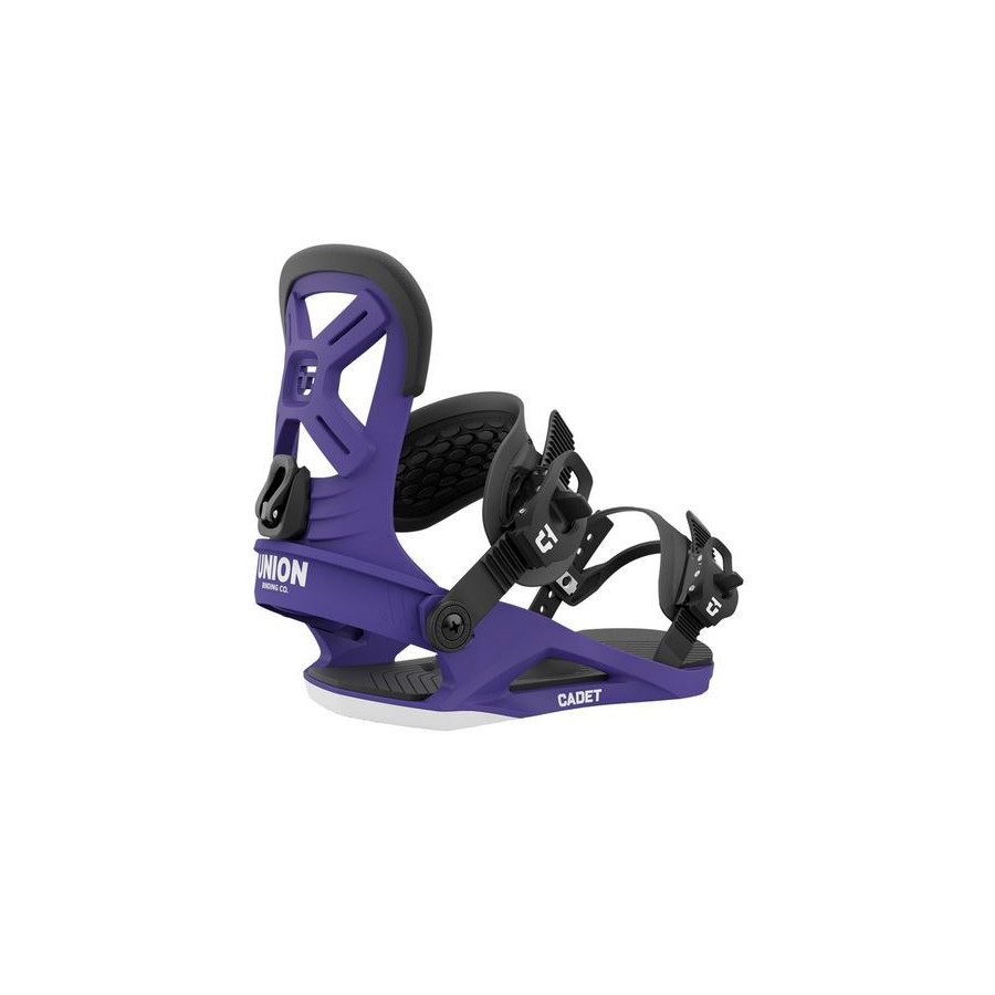 fixation de snowboard union cadet purple