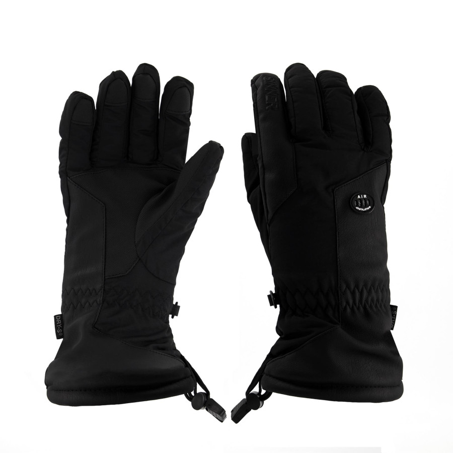 gants femmes sinner alps black