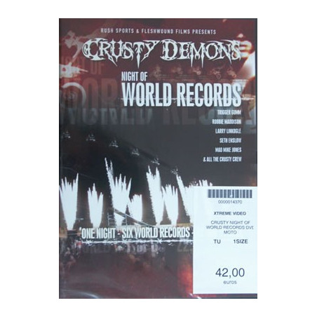 crusty night of world records dvd moto